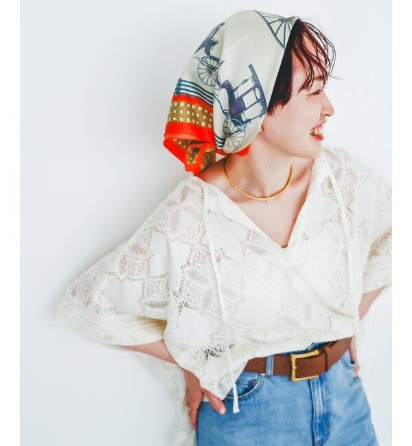  「AULENTTIヴィンテージスカーフ」|バンダナ・スカーフ|