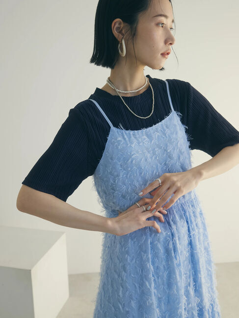 armonia「armonia.フェザージャガードキャミワンピース」|ワンピース|