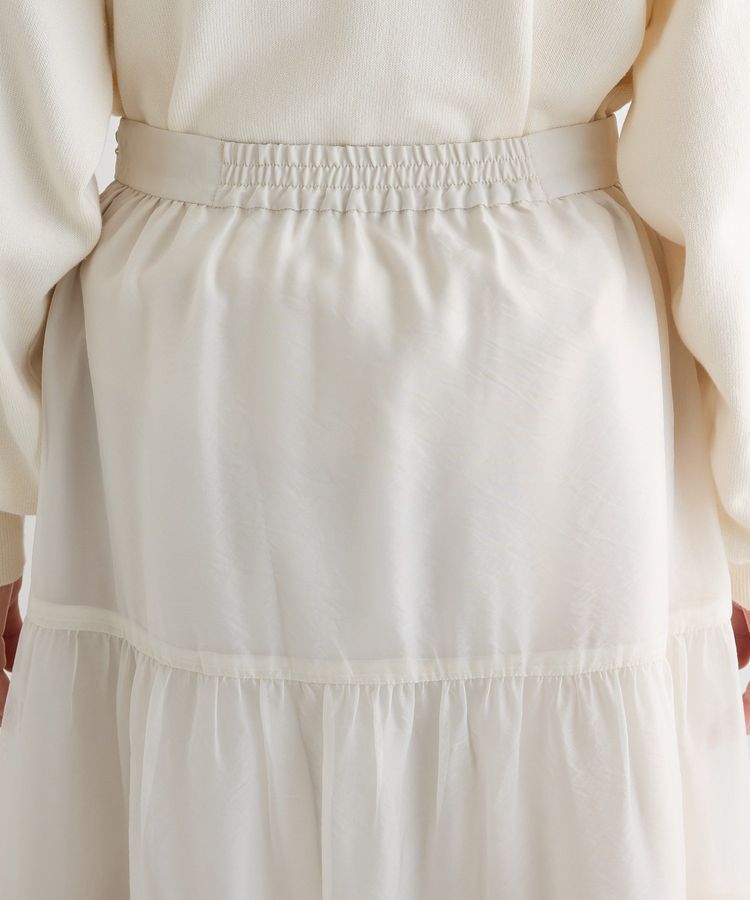 AnriettMusee「エアリーティアードスカート」|スカート|