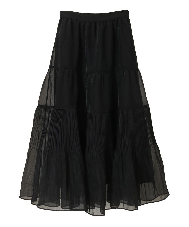 AnriettMusee「エアリーティアードスカート」|スカート|