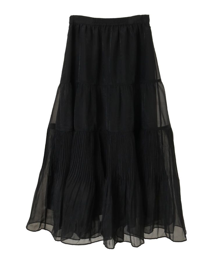 AnriettMusee「エアリーティアードスカート」|スカート|