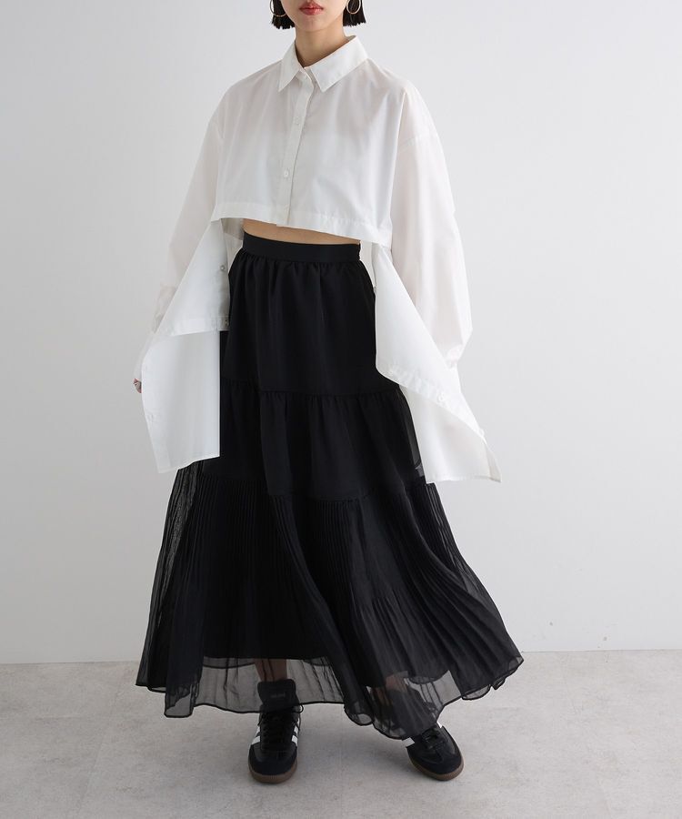 AnriettMusee「エアリーティアードスカート」|スカート|