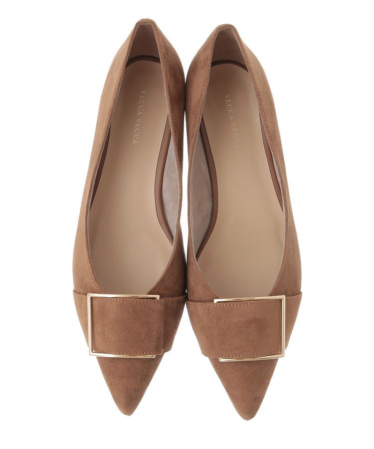 YECCA VECCA「バックルローヒールパンプス」|パンプス|