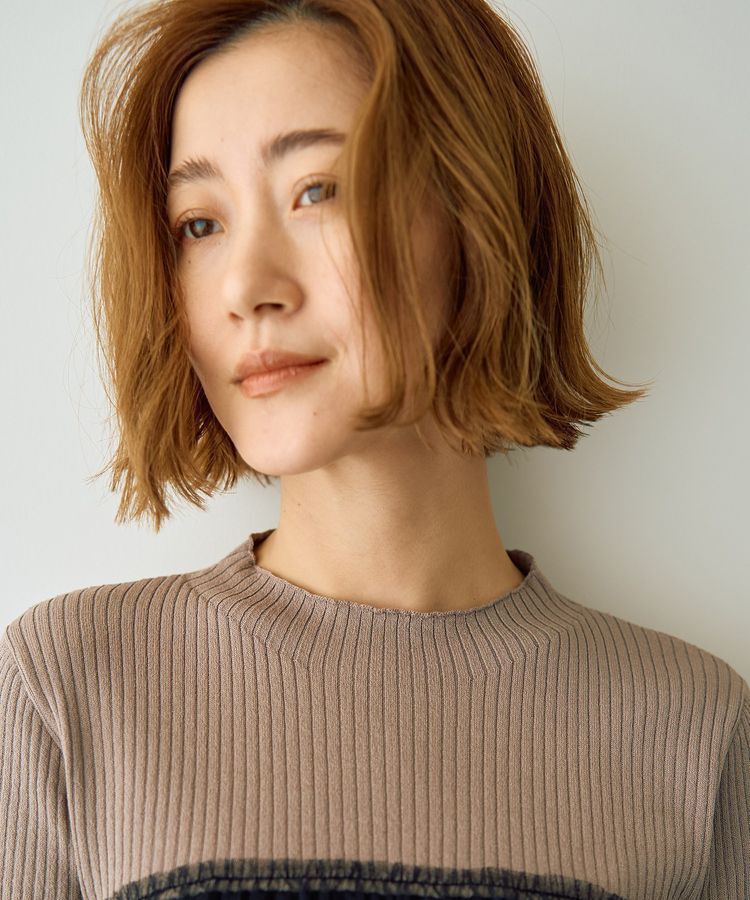 YECCA VECCA「ベアドッキングニット」|ニット・セーター|