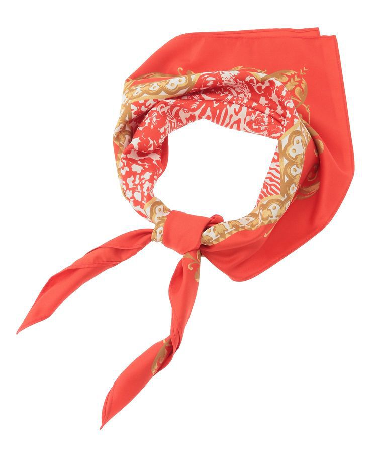 GARAGE OF GOOD CLOTHING「両面プリントスターアラベスクスカーフ」|バンダナ・スカーフ|