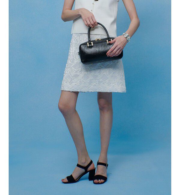 LOULOU WILLOUGHBY「【LOULOU WILLOUGHBY】コード刺繍ミニスカート」|スカート|