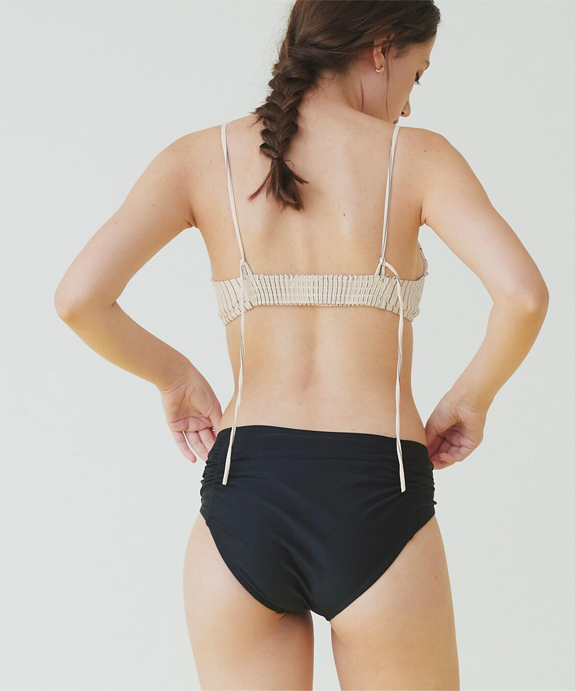 SEA DRESS「シンプルデザインストライプビキニ/水着」|ビキニ|