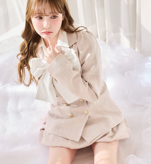  「バルーンミニスカート／サイズ展開あり」|スカート|