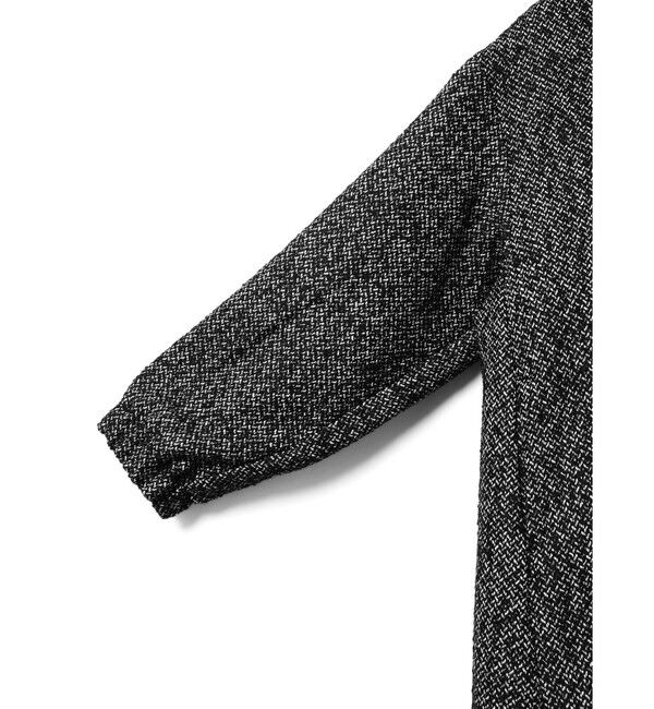 mizuiro ind「mizuiro ind ウールブレンドフードコート」|ミリタリー・モッズコート|