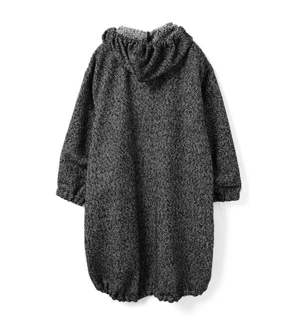 mizuiro ind「mizuiro ind ウールブレンドフードコート」|ミリタリー・モッズコート|