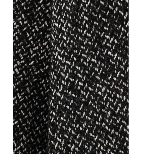 mizuiro ind「mizuiro ind ウールブレンドフードコート」|ミリタリー・モッズコート|