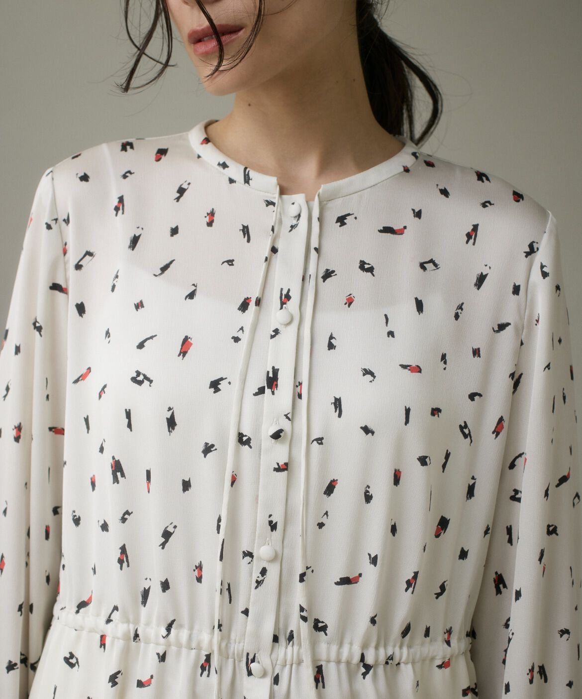 DAY by DAY it&rsquo;s international「ブラッシュドットプリントワンピース」|ワンピース|