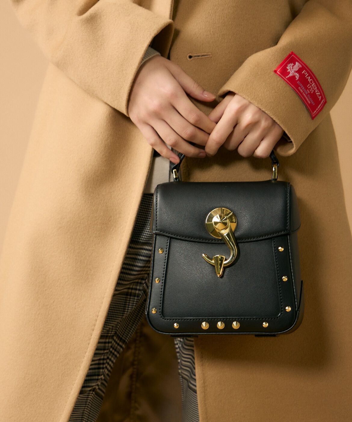 FAVORITE SUKINAMONO「TRUNKINO BAG SMALLハンドバッグ《DELL'EST》」|ハンドバッグ|ブラック