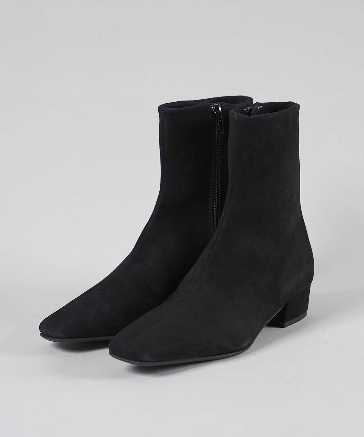 INED「スエードショートブーツ《FABIO RUSCONI / ファビオルスコーニ》」|その他|ブラック