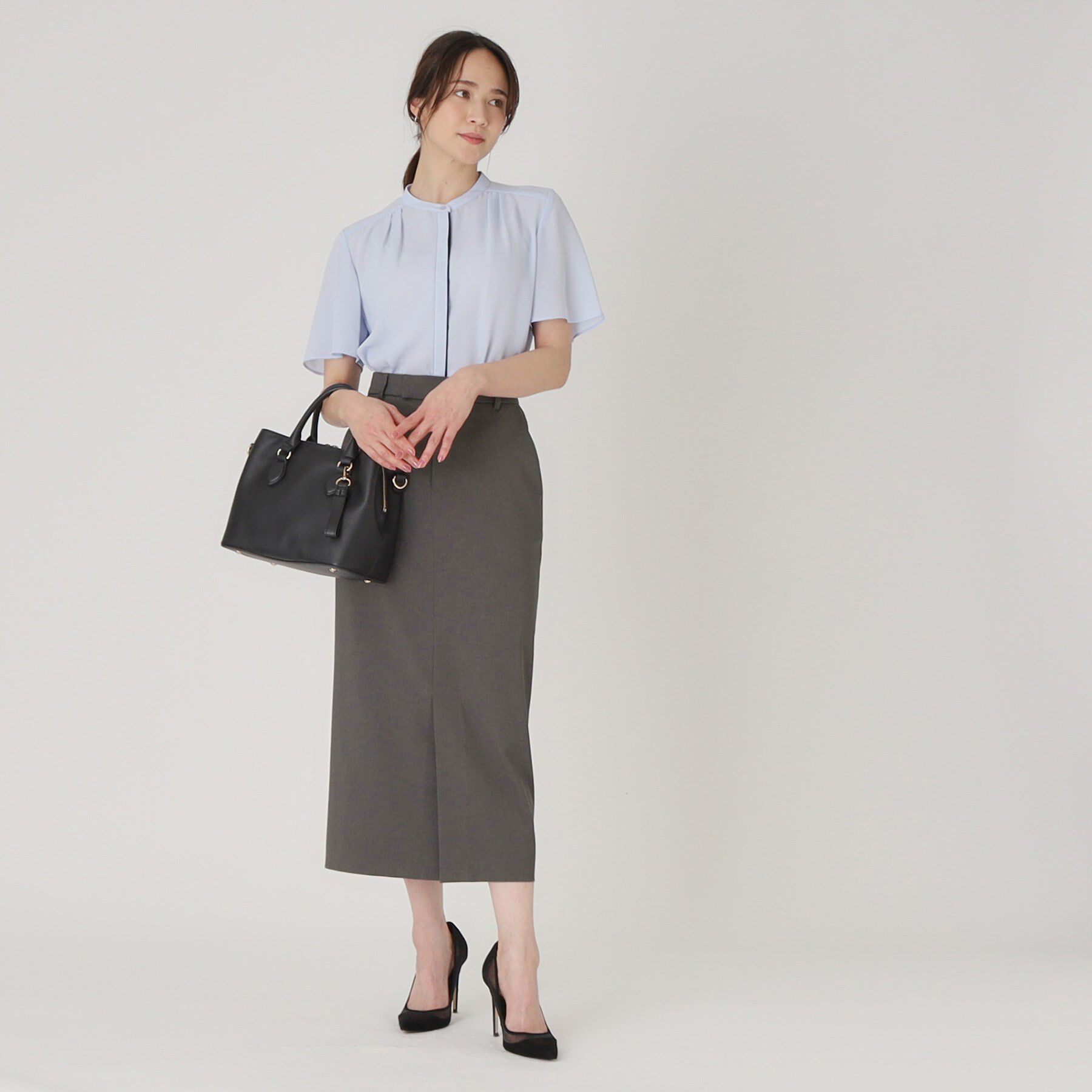 COUP DE CHANCE「【洗える／日本製／ロング丈】ストレートシルエットのスカート」|スカート|