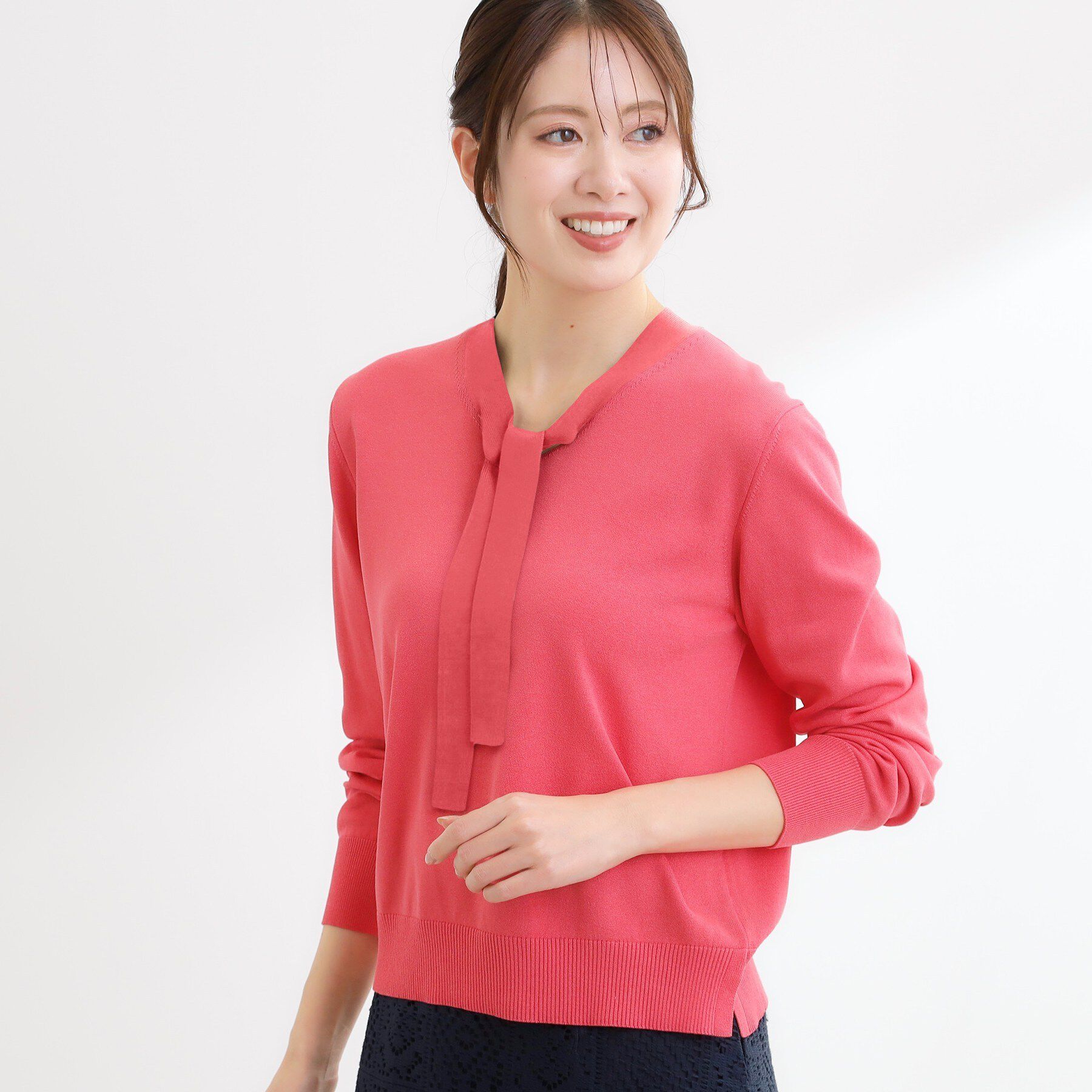 Reflect「ハイゲージボウタイニット」|ニット・セーター|