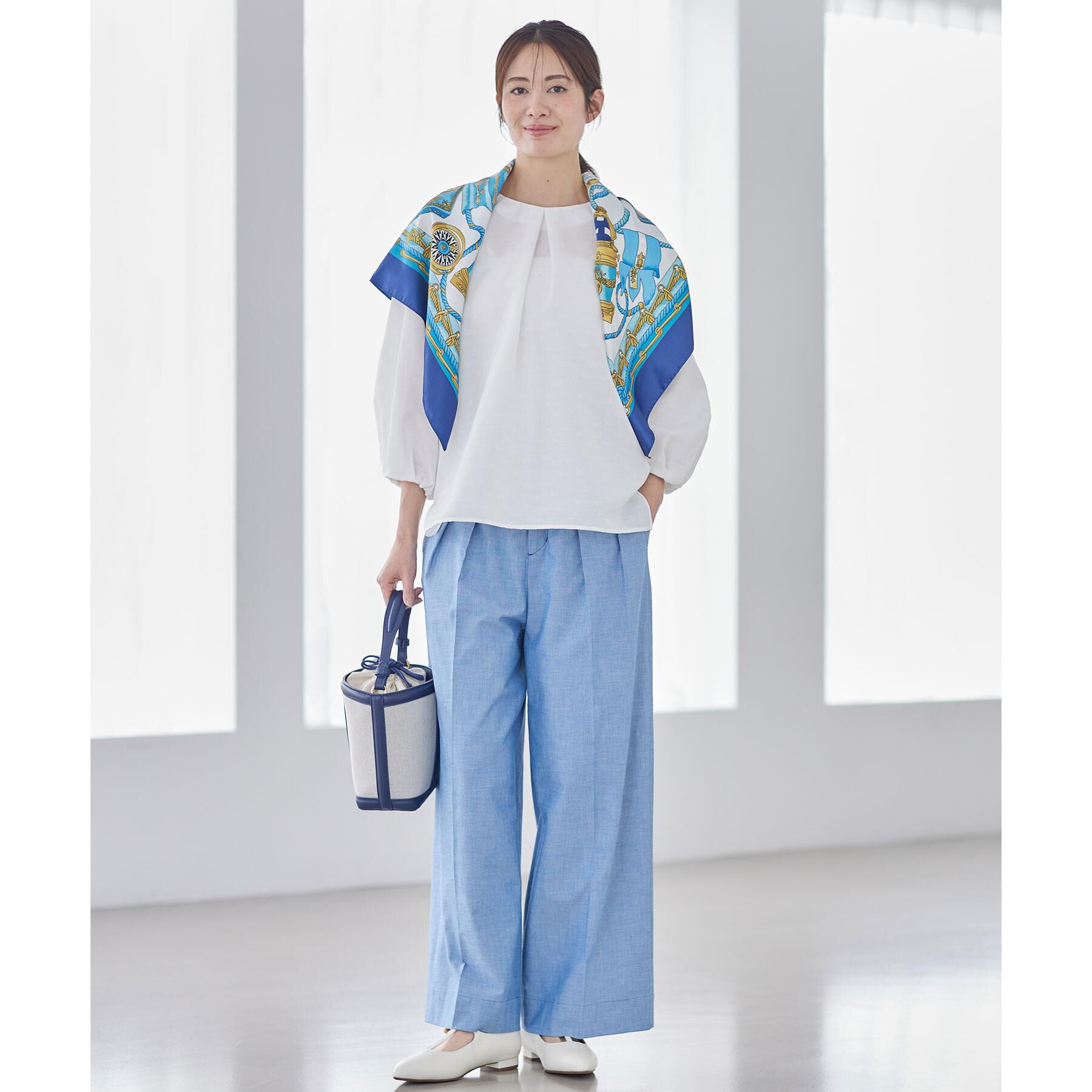 Reflect「ダンガリーワイドパンツ」|その他|