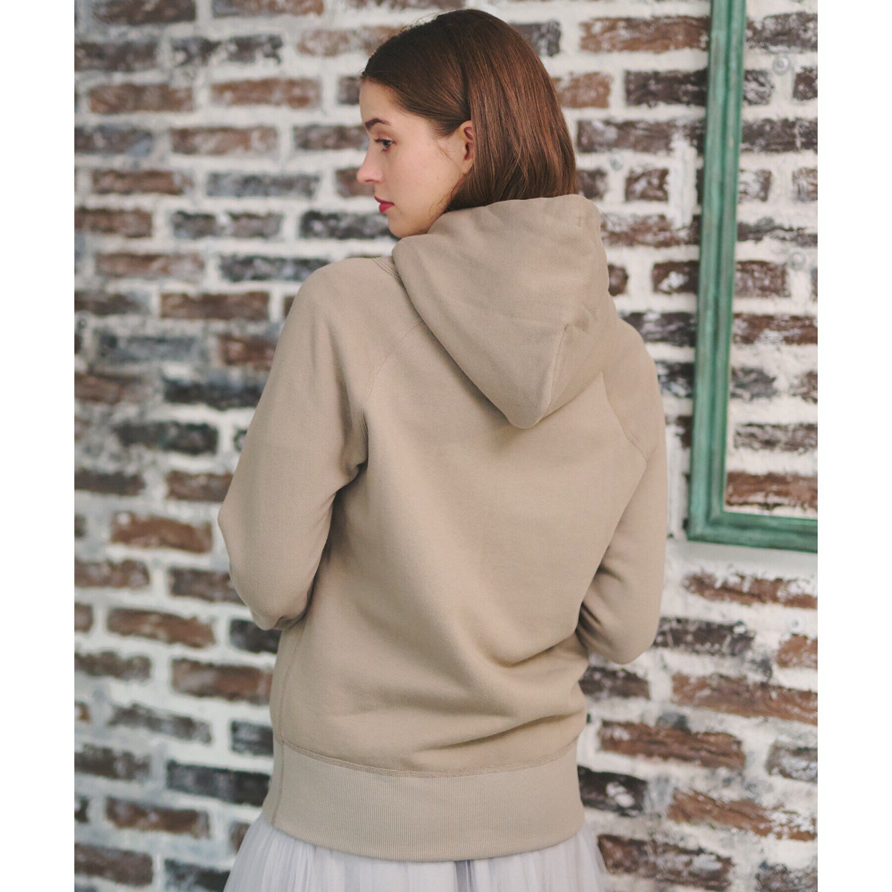 DRESSTERIOR「ソフトバックフリースジップアップ」|パーカー|