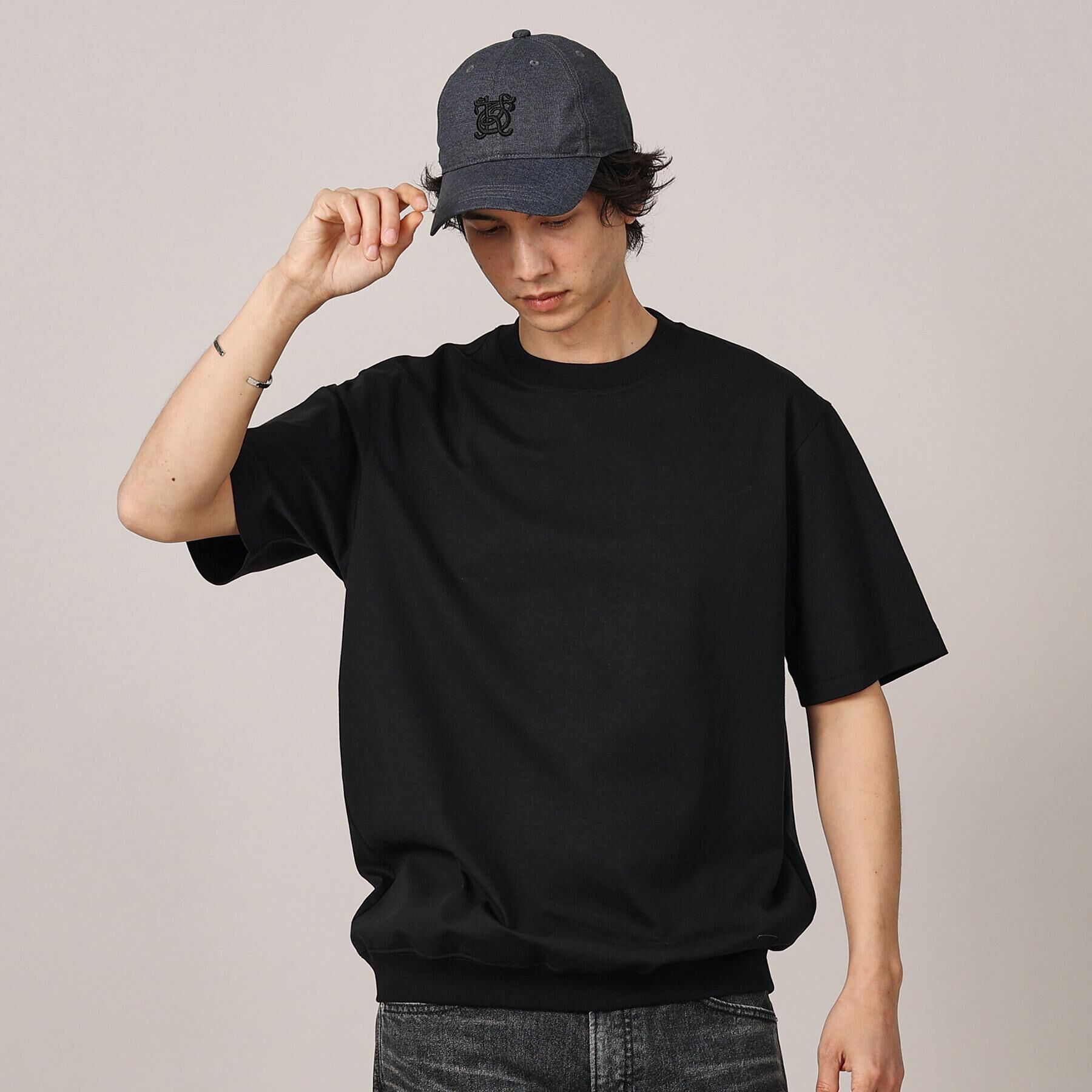 TAKEO KIKUCHI「【抗菌防臭／5サイズ展開】ハイゲージポンチ Tシャツ」|Tシャツ・カットソー|