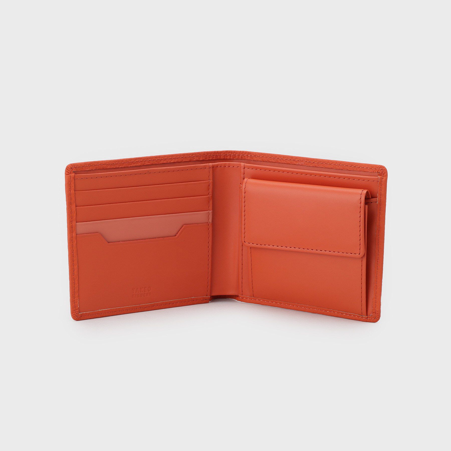 TAKEO KIKUCHI「ソフトシュリンクレザー二つ折り財布」|財布|