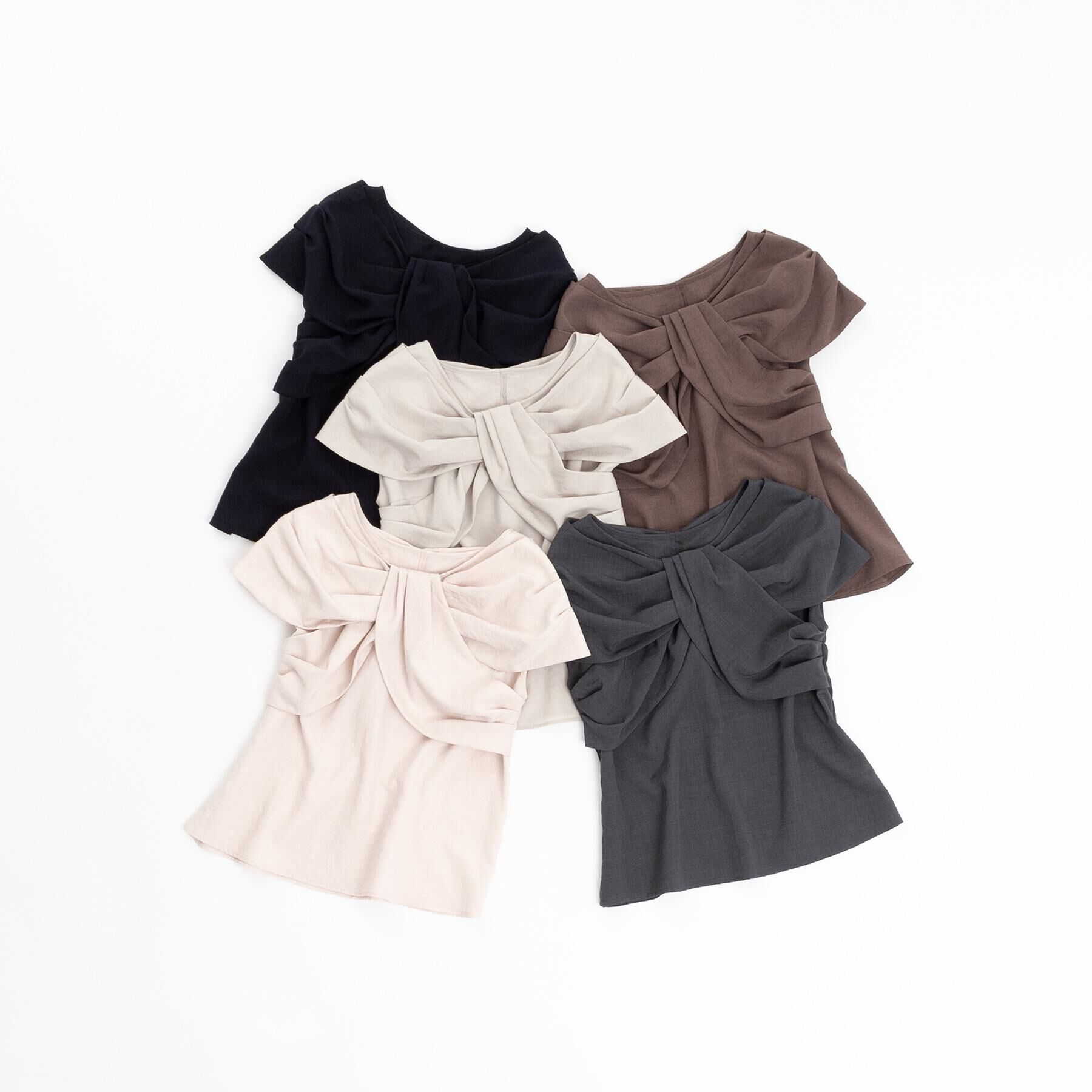 index「ビッグリボンショールブラウス【洗濯機洗い可/吸水速乾/防シワ/抗ピル/イージーアイロン】」|シャツ・ブラウス|