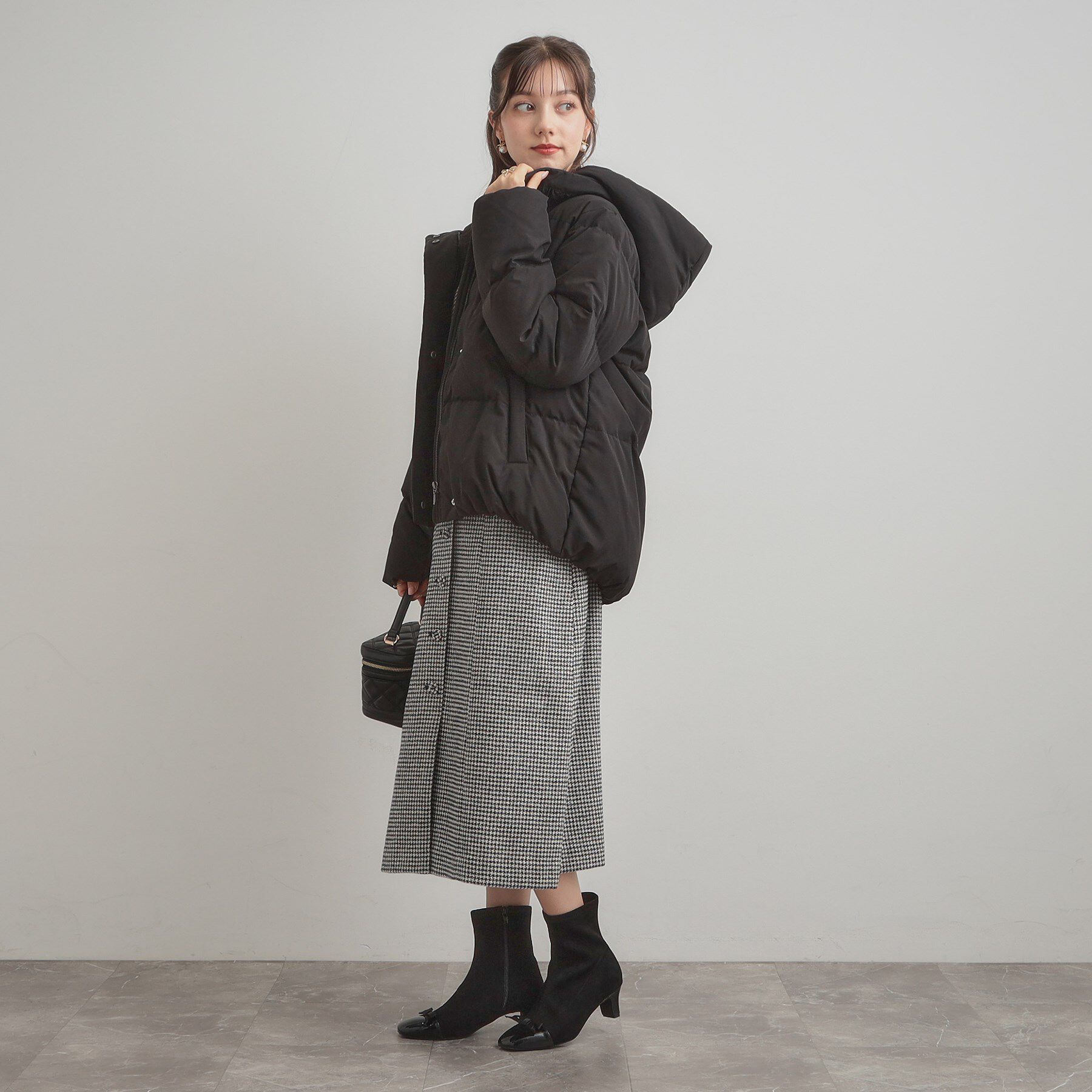 Couture broach「【冬の名品・撥水】愛されダウン」|ダウン|