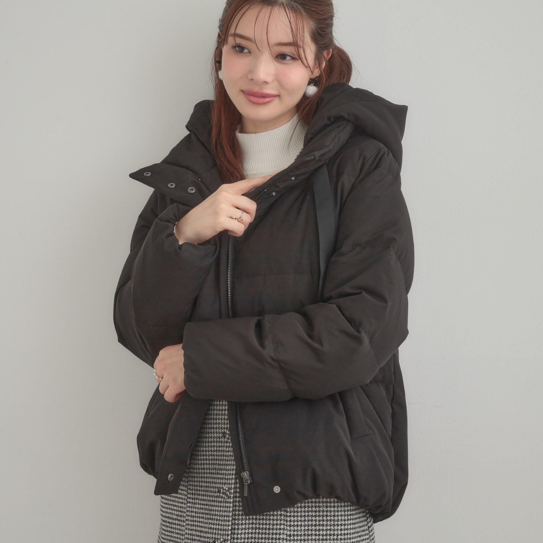 Couture broach「【冬の名品・撥水】愛されダウン」|ダウン|