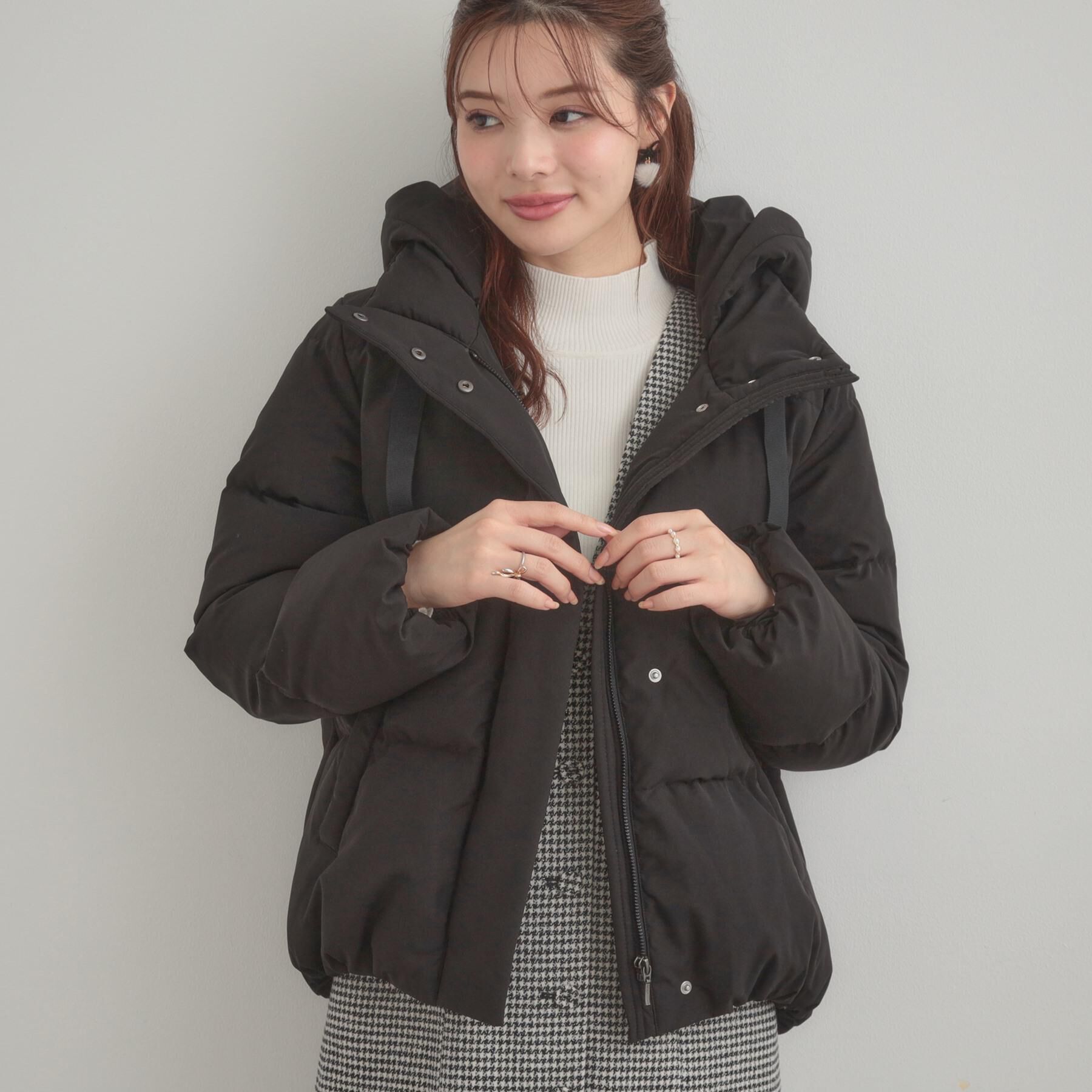 Couture broach「【冬の名品・撥水】愛されダウン」|ダウン|