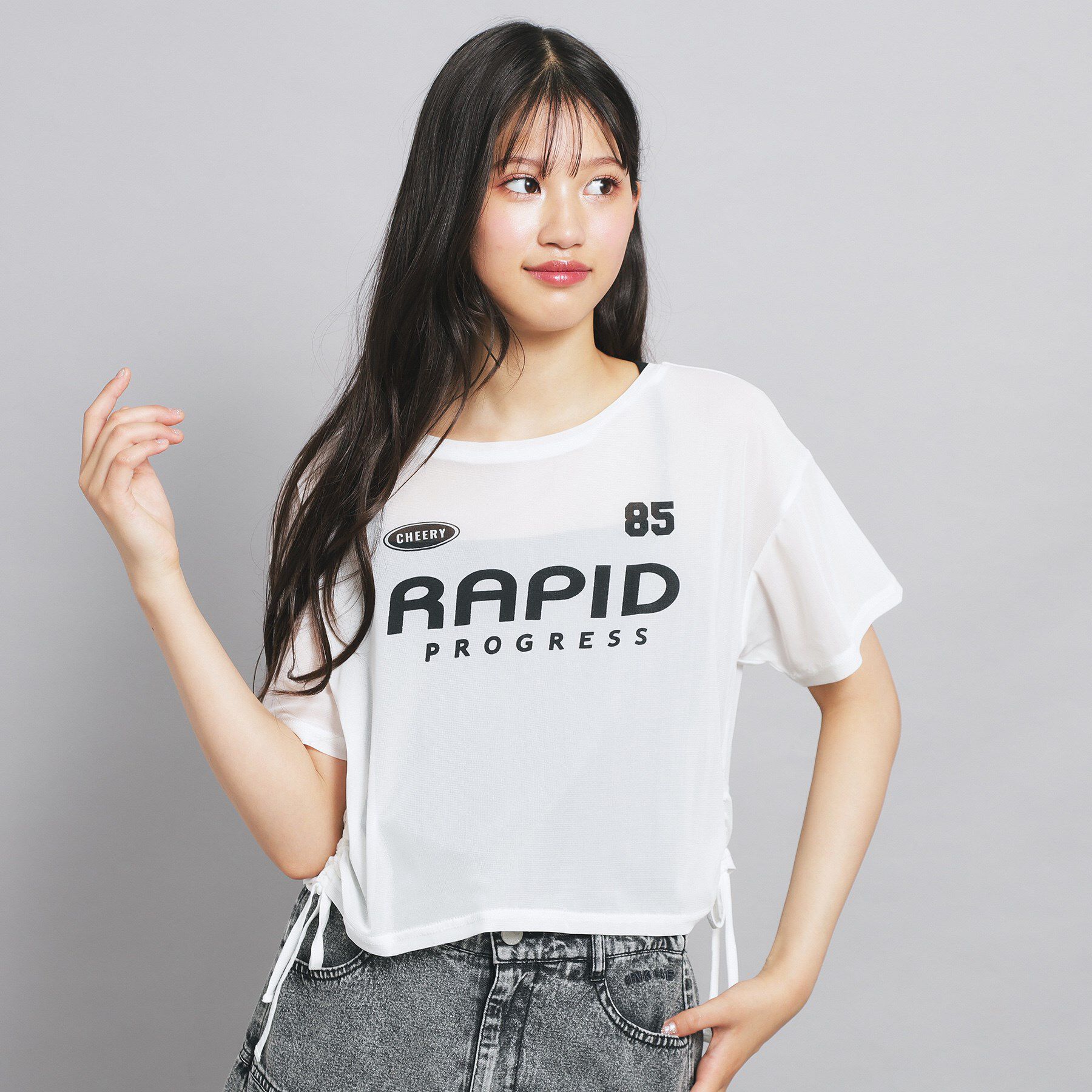 PINK-latte「◆【セットアイテム】シアードロストトップス＋キャミセット」|その他|