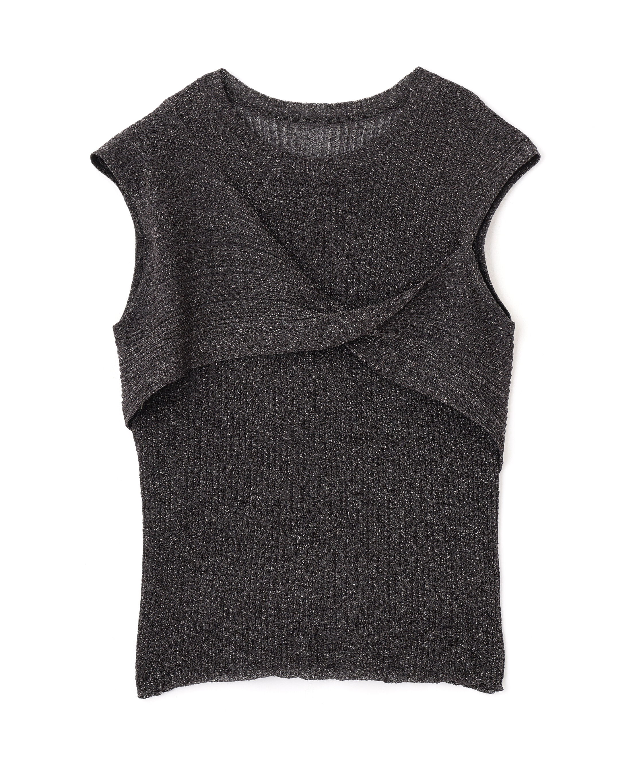  「フロントツイストリブニット」|ニット・セーター|