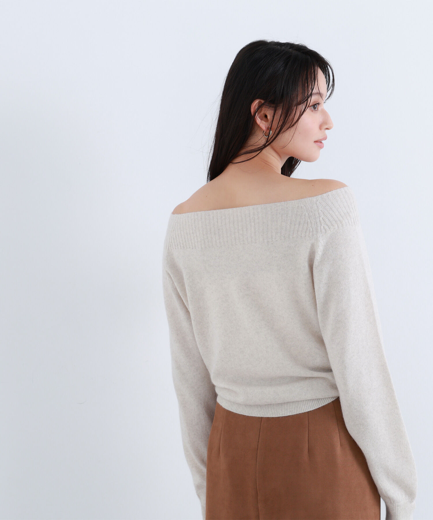  「FOX混ジェントリーシリーズ ボートネックニット」|ニット・セーター|