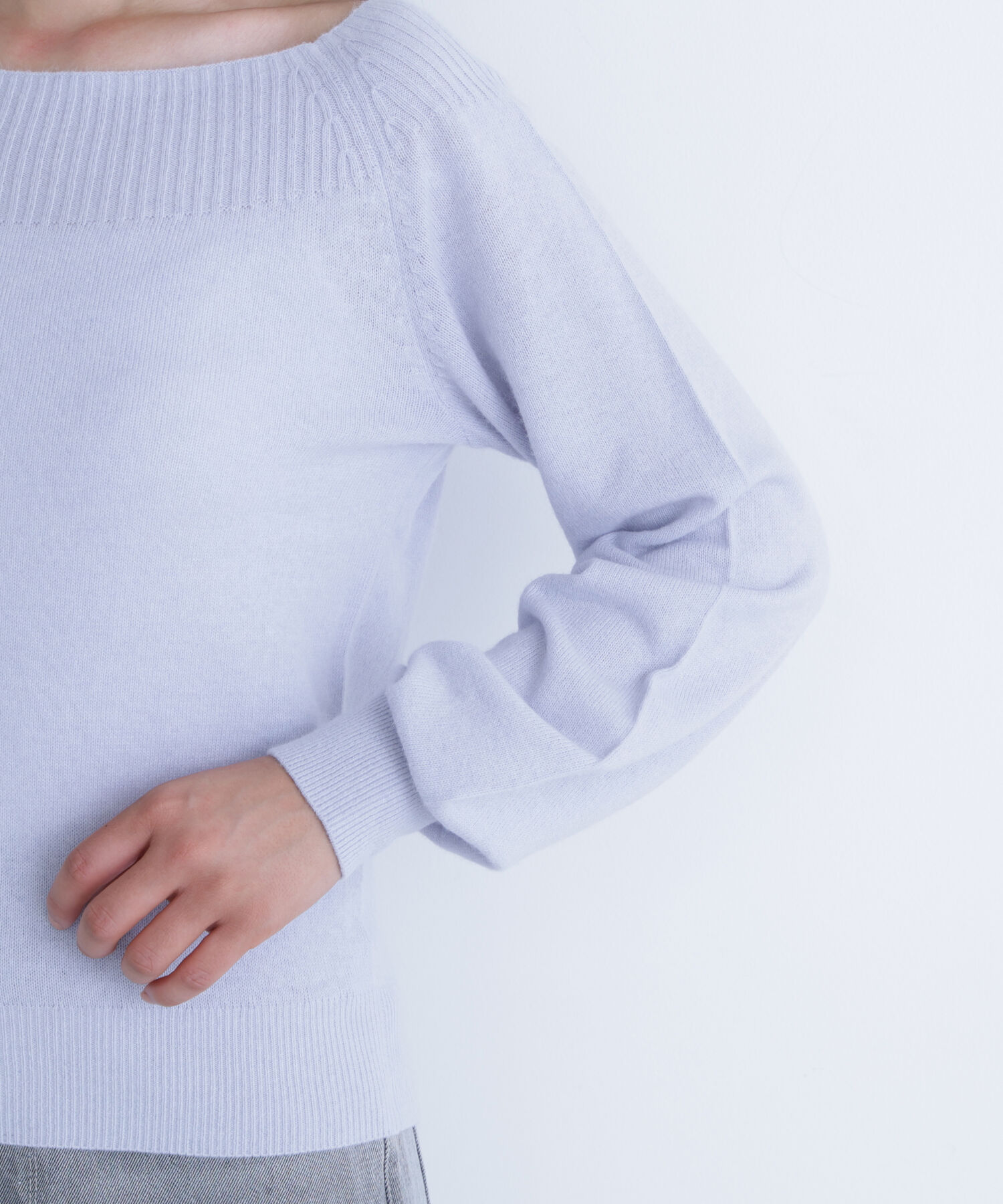  「FOX混ジェントリーシリーズ ボートネックニット」|ニット・セーター|