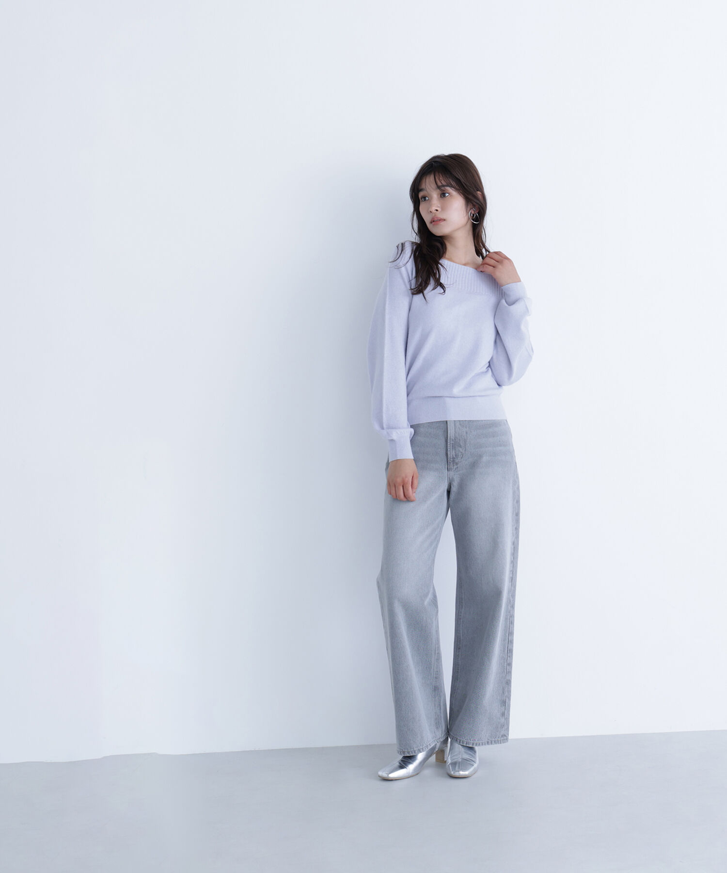  「FOX混ジェントリーシリーズ ボートネックニット」|ニット・セーター|