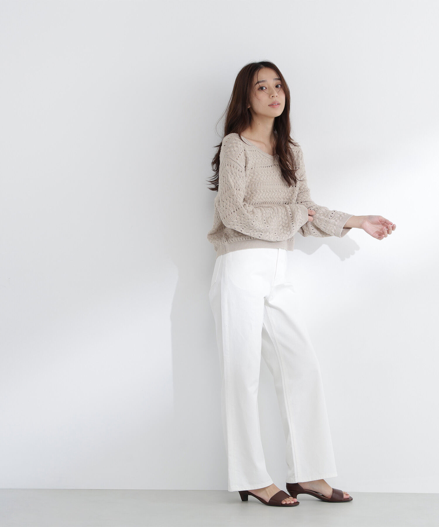  「ワイドストレートデニムパンツ」|その他|