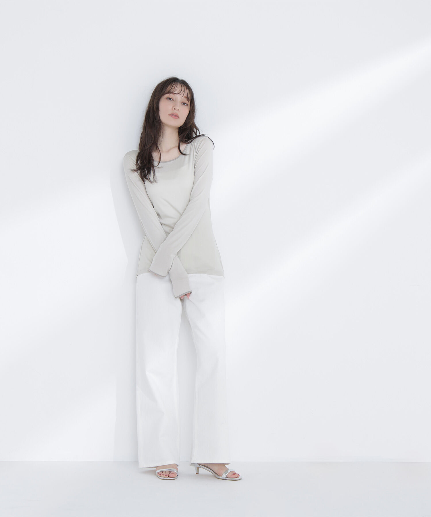  「ワイドストレートデニムパンツ」|その他|