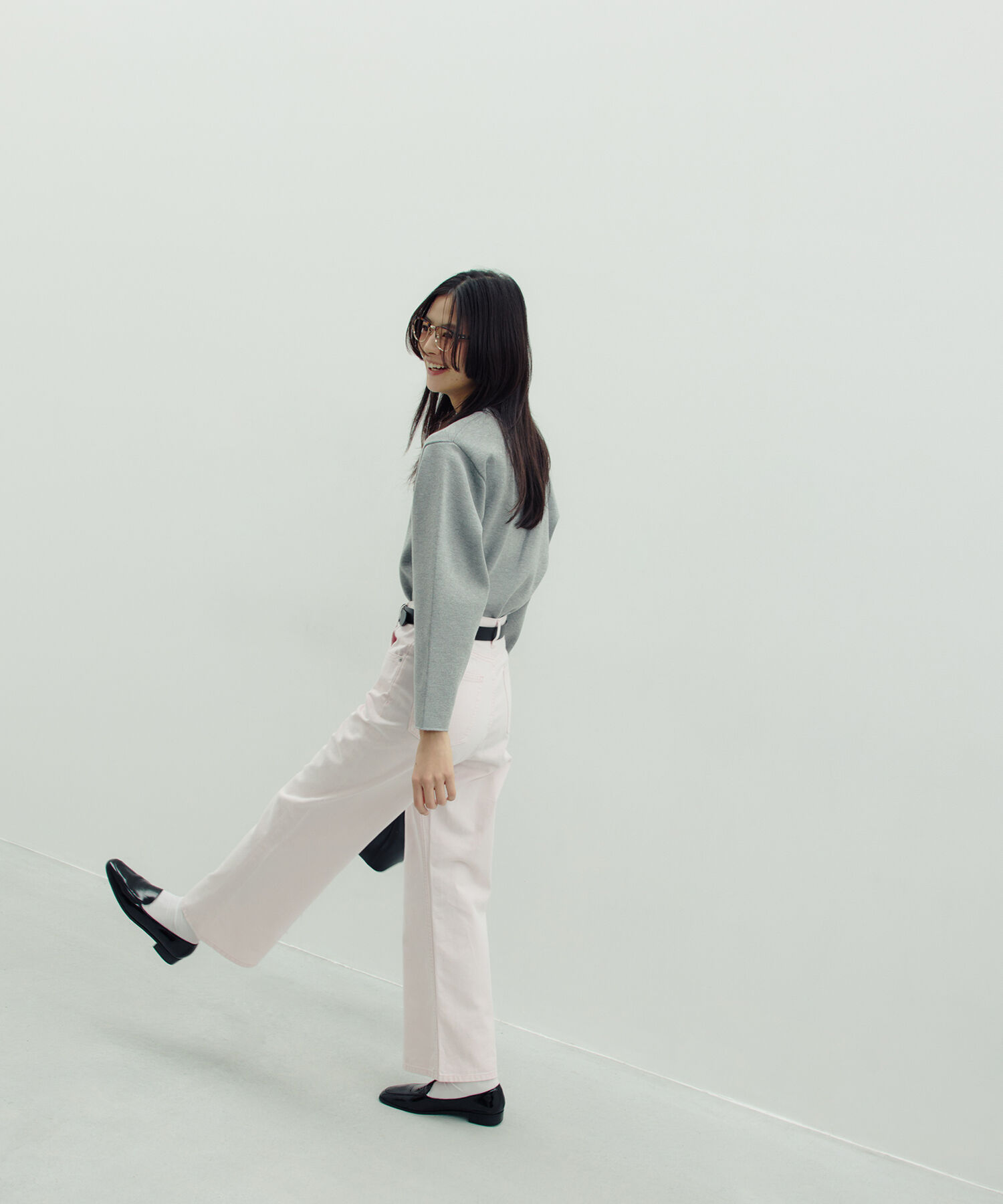  「ワイドストレートデニムパンツ」|その他|