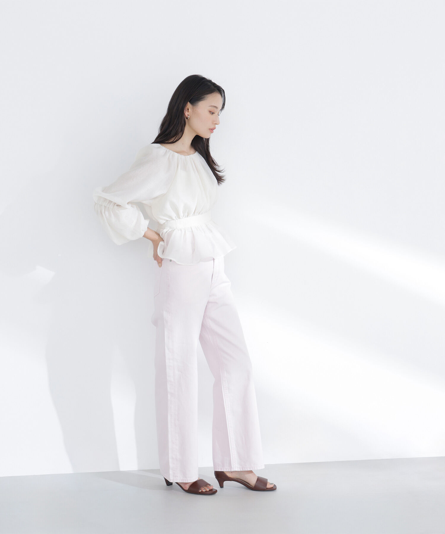  「ワイドストレートデニムパンツ」|その他|