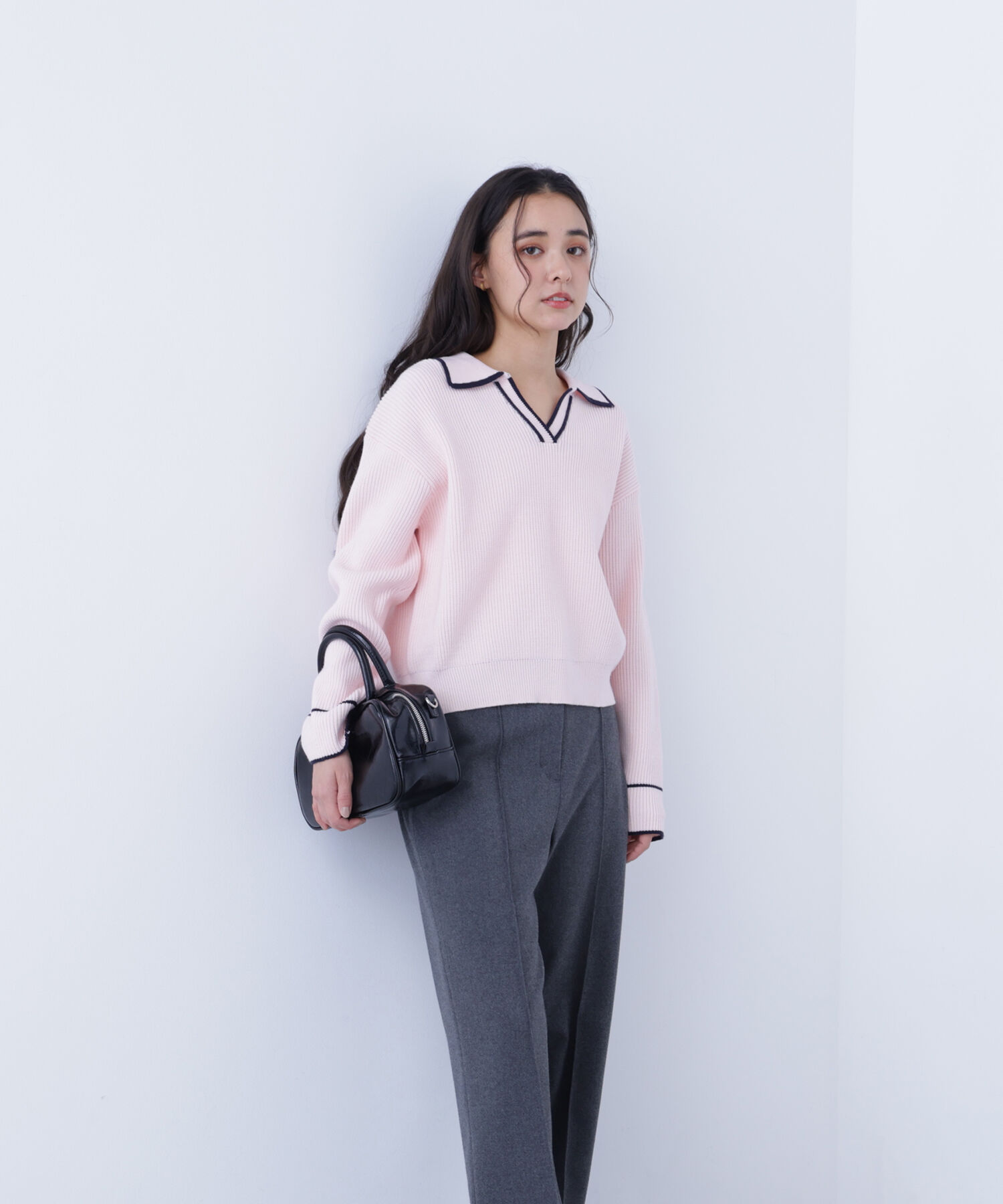  「〈N.〉ラインスキッパーニット」|ニット・セーター|