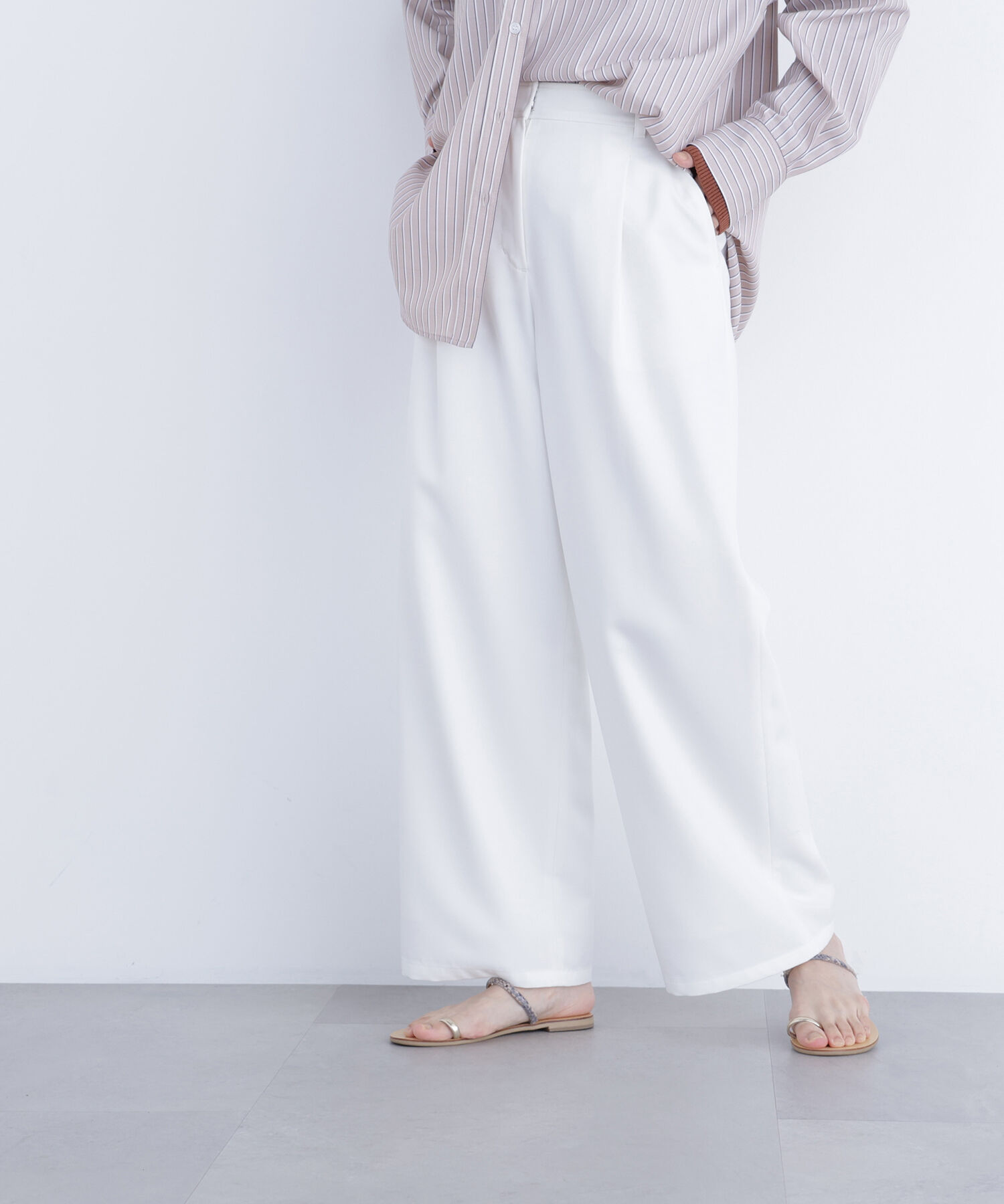  「〈N.〉ワイドツイルパンツ」|その他|