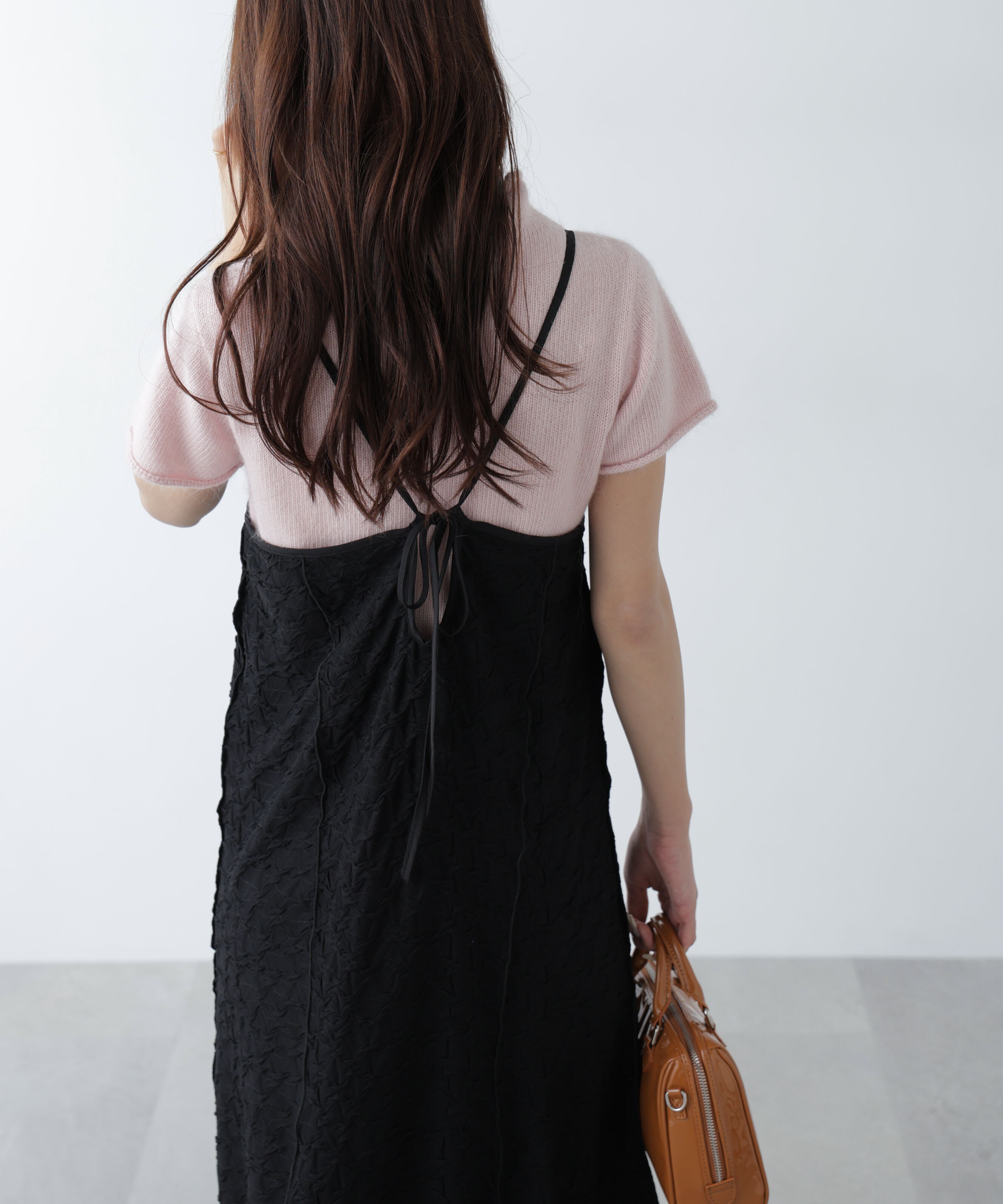  「パネルフレアキャミワンピース」|ワンピース|