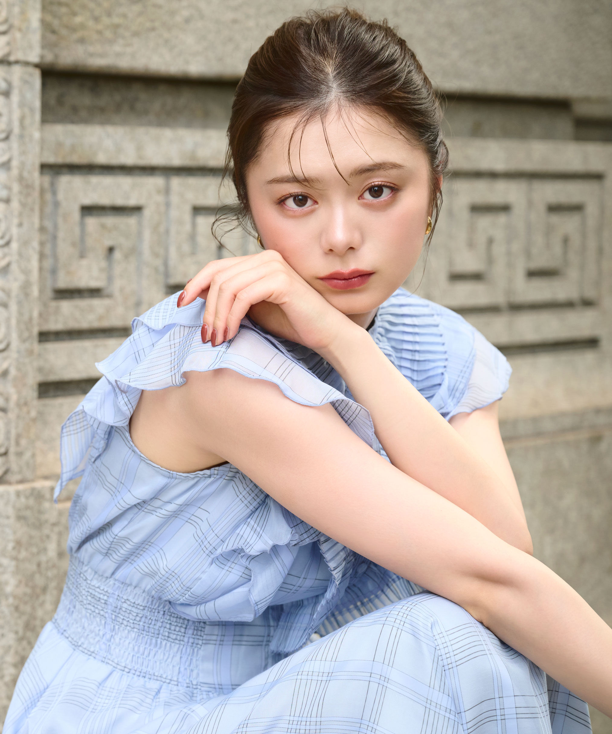  「シアープリーツフリルワンピース」|ワンピース|