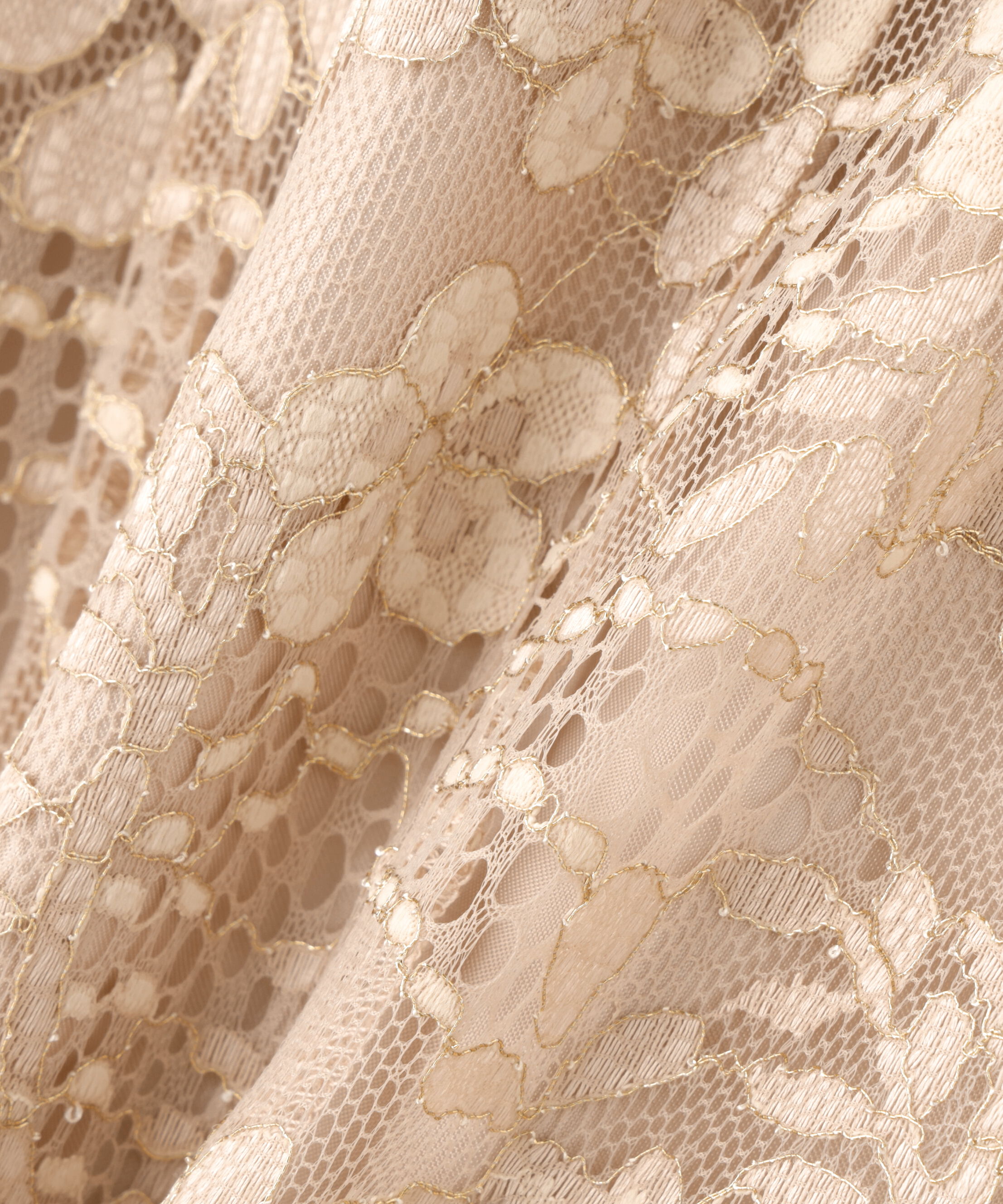  「ラメコードレースバイカラードレス」|ワンピース|