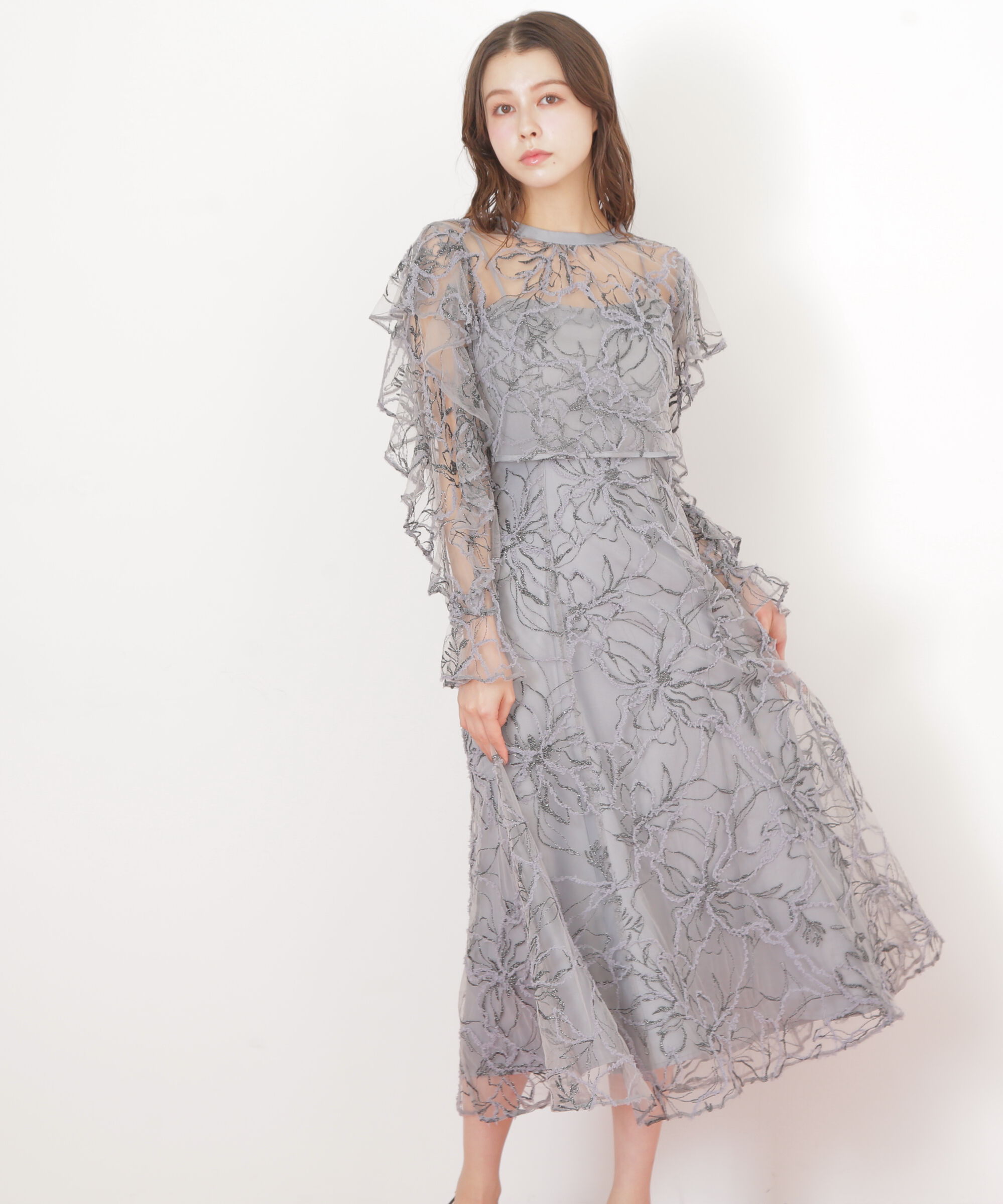  「フェザーレース2ピースワンピース」|ワンピース|