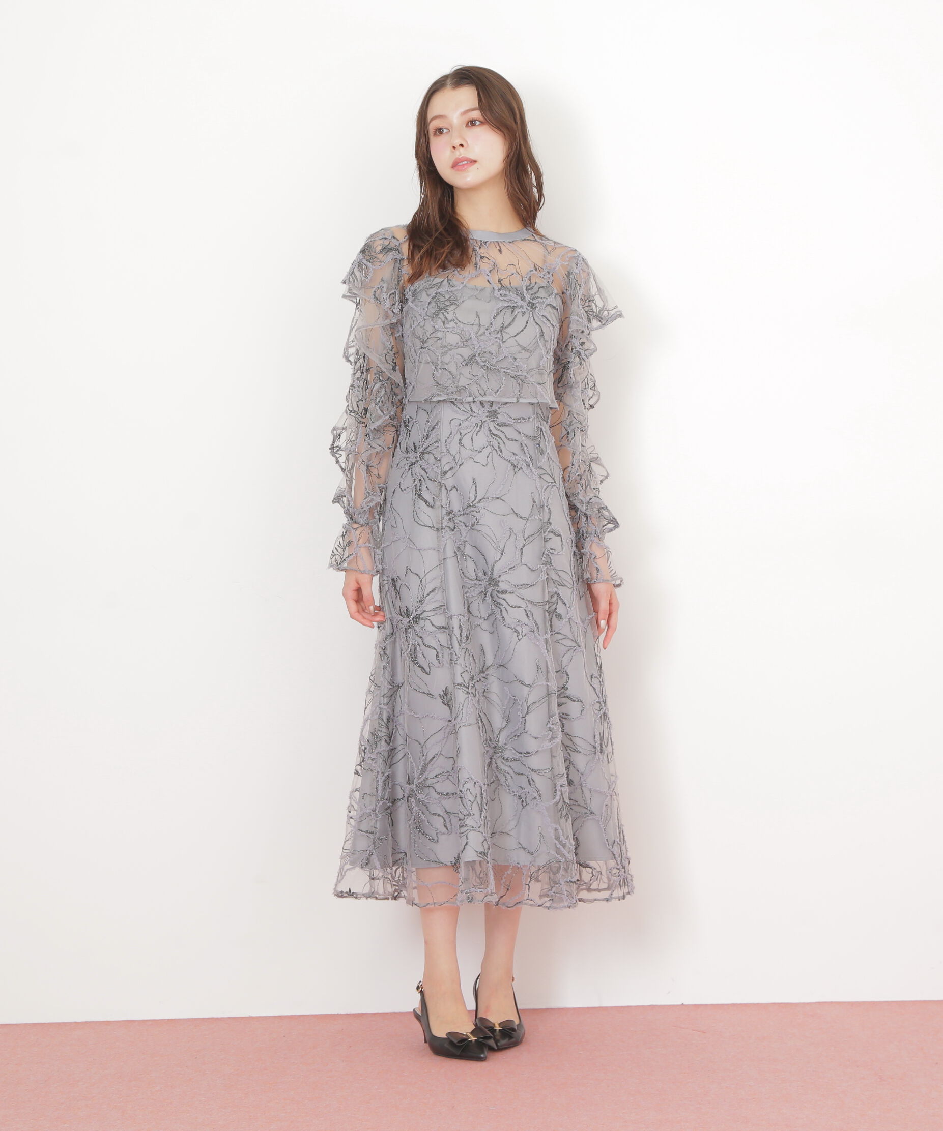  「フェザーレース2ピースワンピース」|ワンピース|