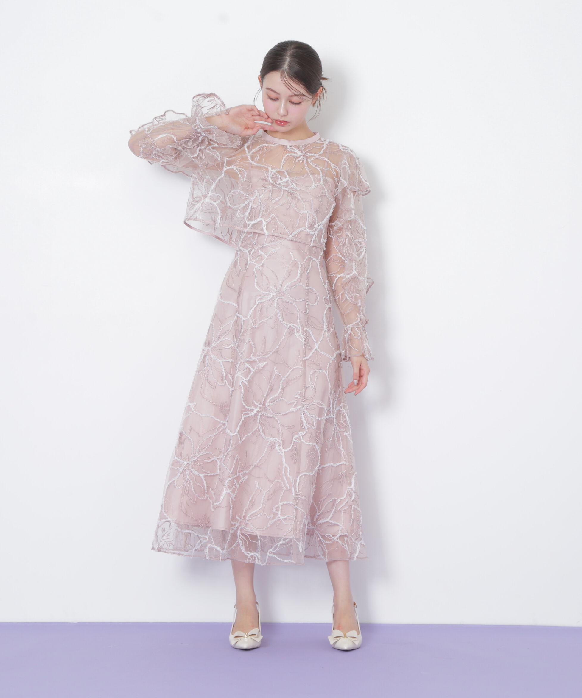  「フェザーレース2ピースワンピース」|ワンピース|