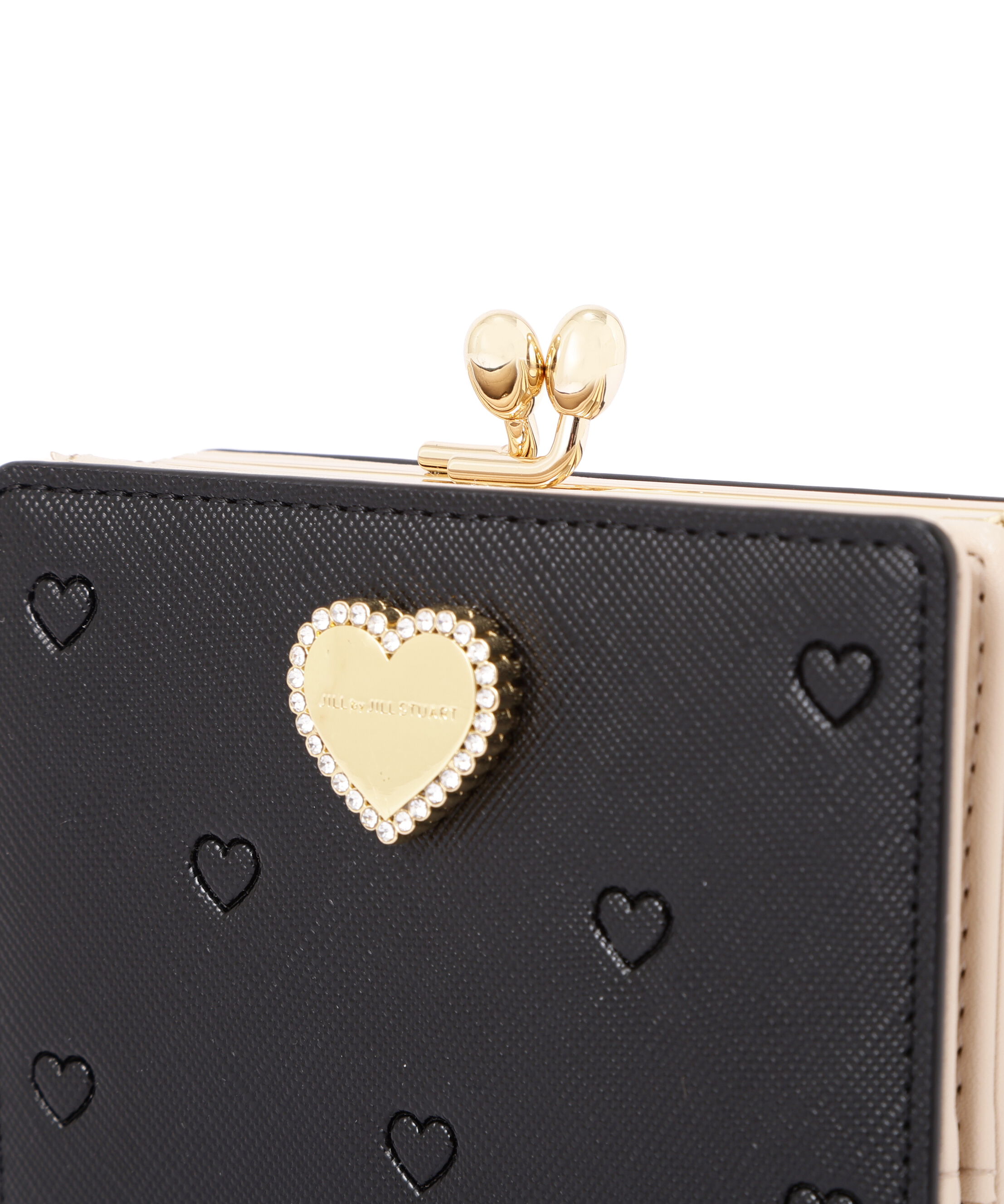  「エンボスハートがま口ウォレット」|財布|