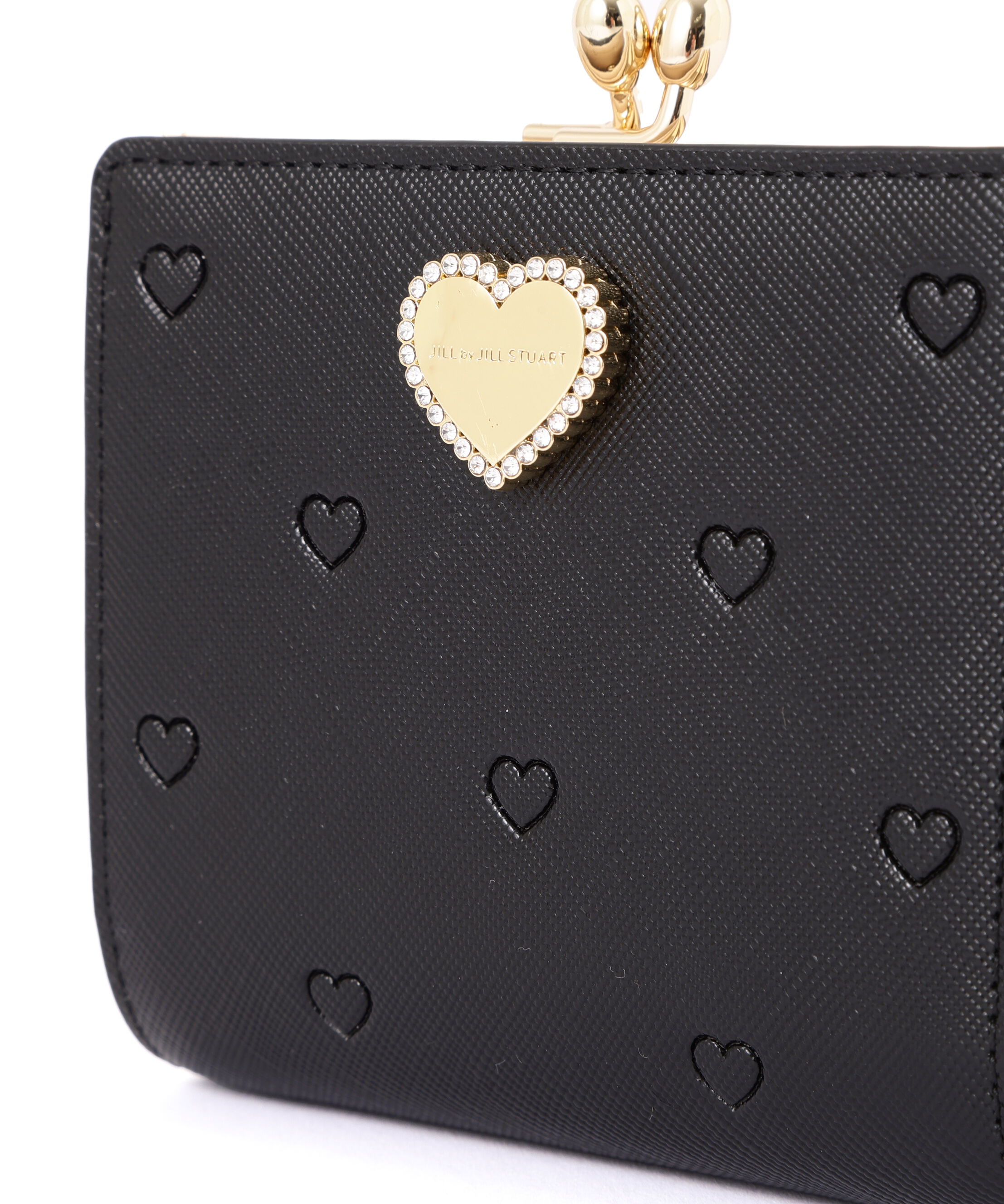  「エンボスハートがま口ウォレット」|財布|