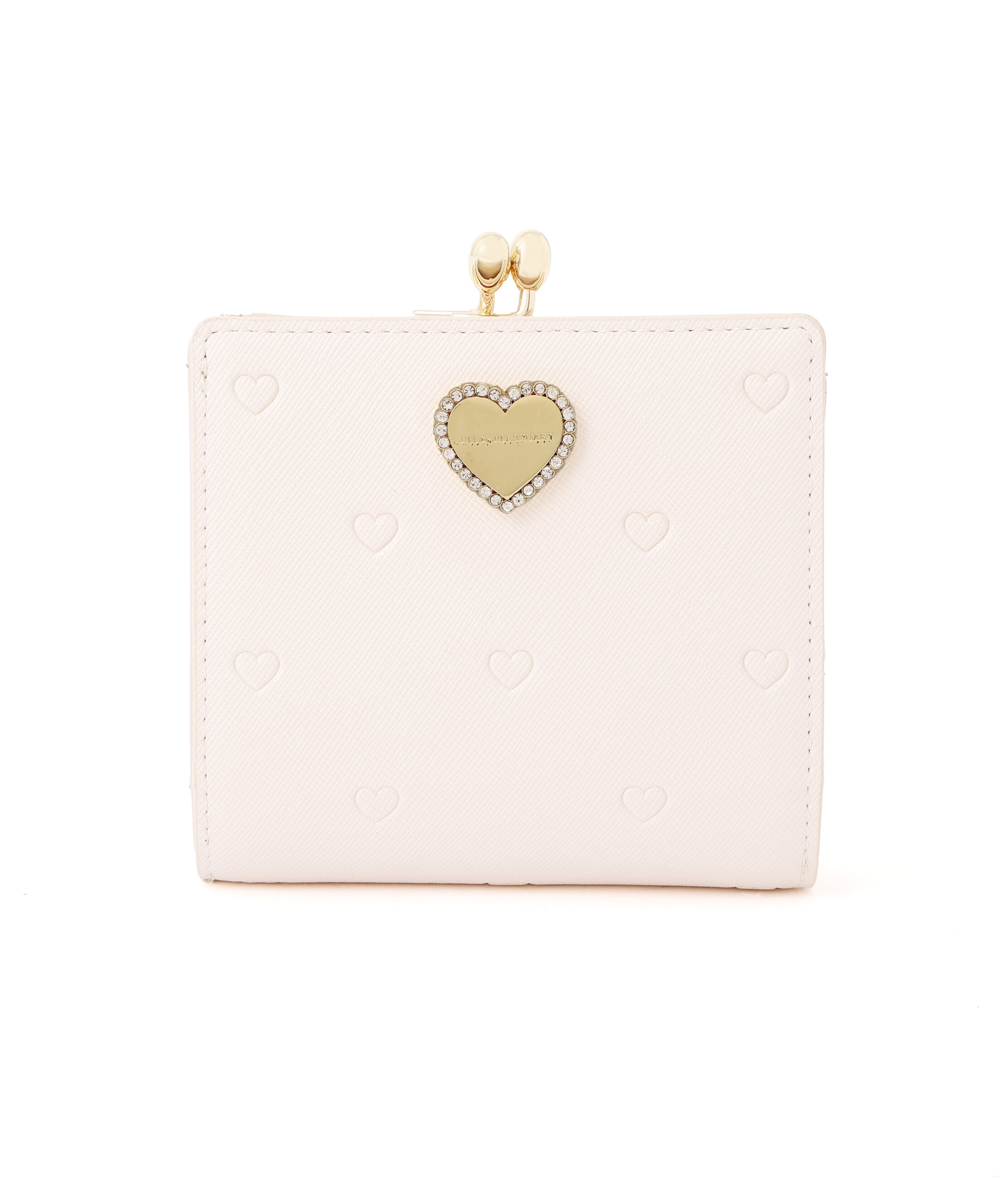  「エンボスハートがま口ウォレット」|財布|