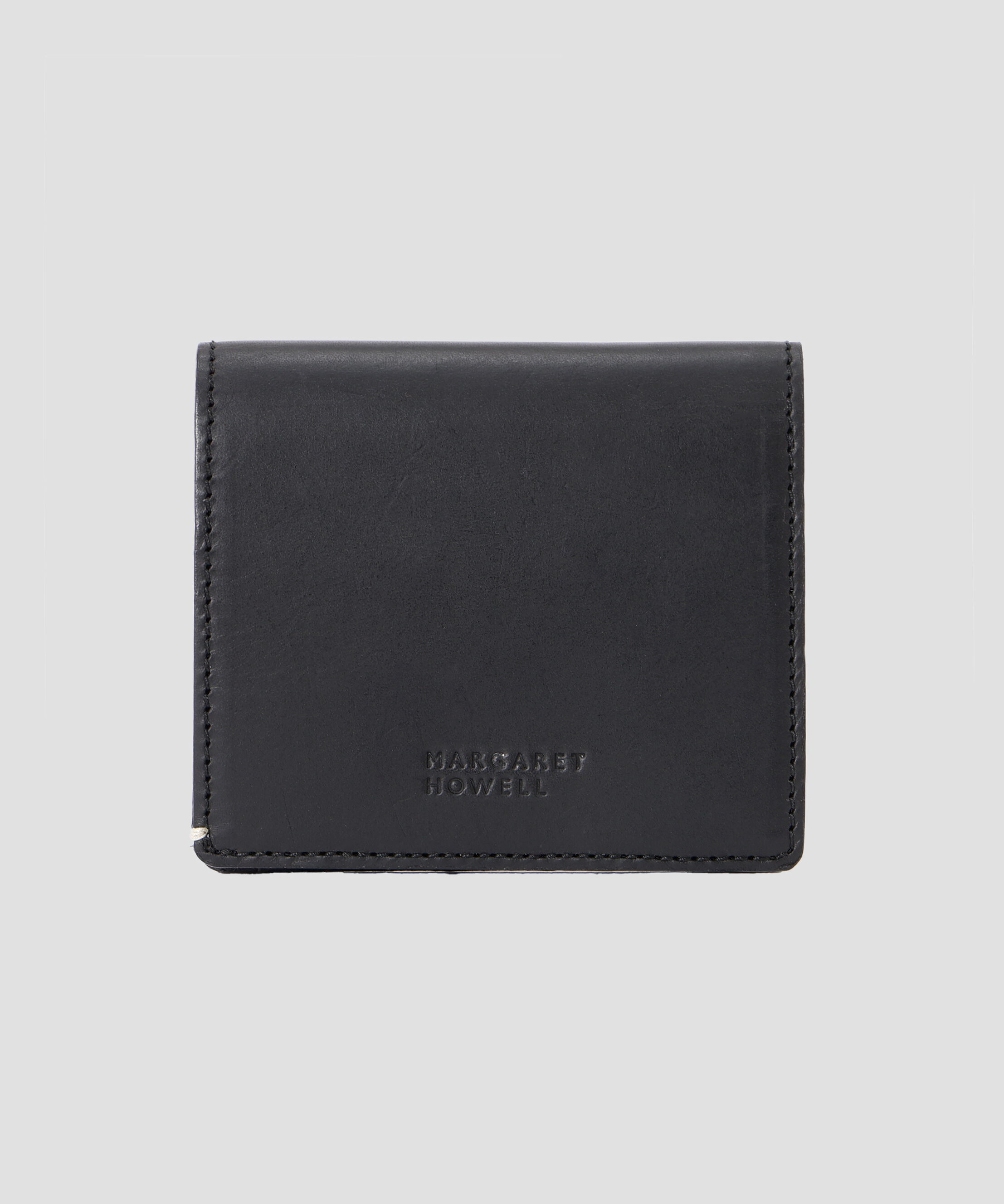 MARGARET HOWELL「OILD LEATHER」|財布|BLACK