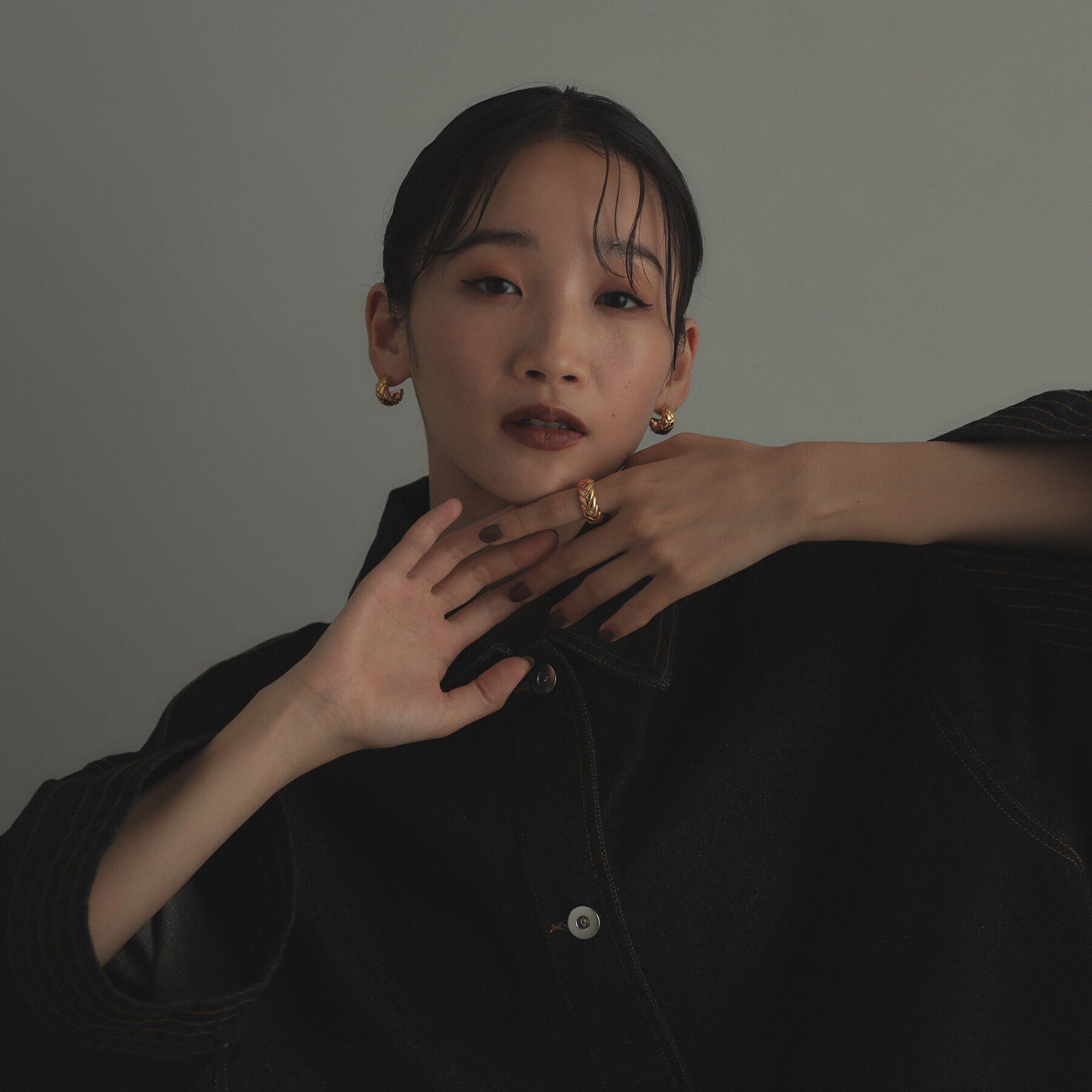 COCOSHNIK ONKITSCH「シルバー ブリックモチーフ エタニティリング GP」|リング|